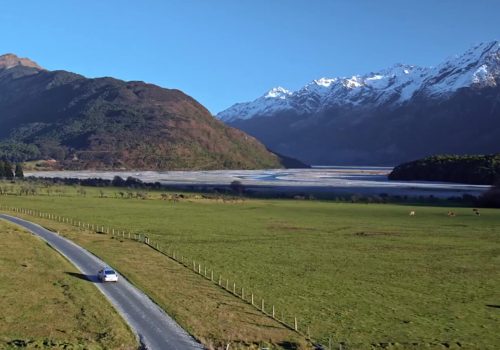 Queenstown taxi fleet providing airport transfers and local transportation in Queenstown New Zealand